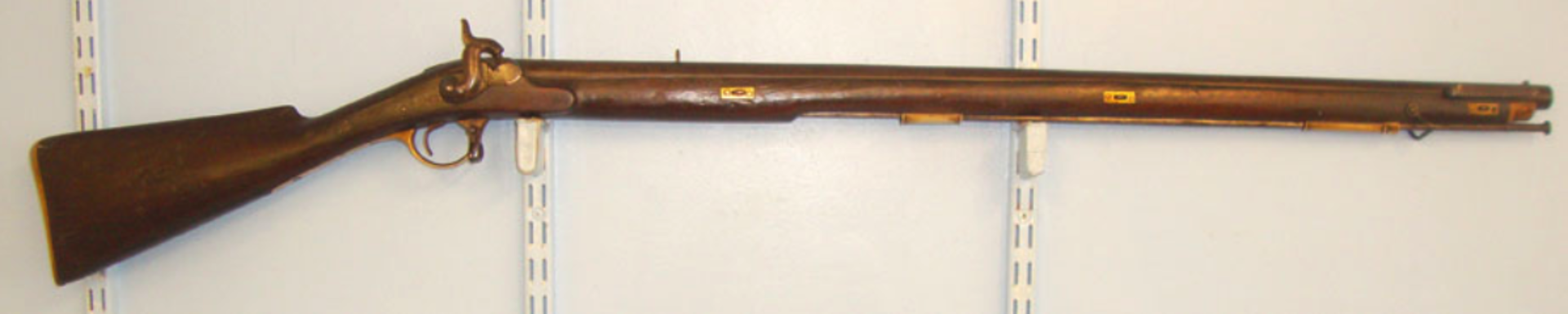 Victorian British Army In India .650 Bore Percussion Musket With Fitting For Brunswick Bayonet.