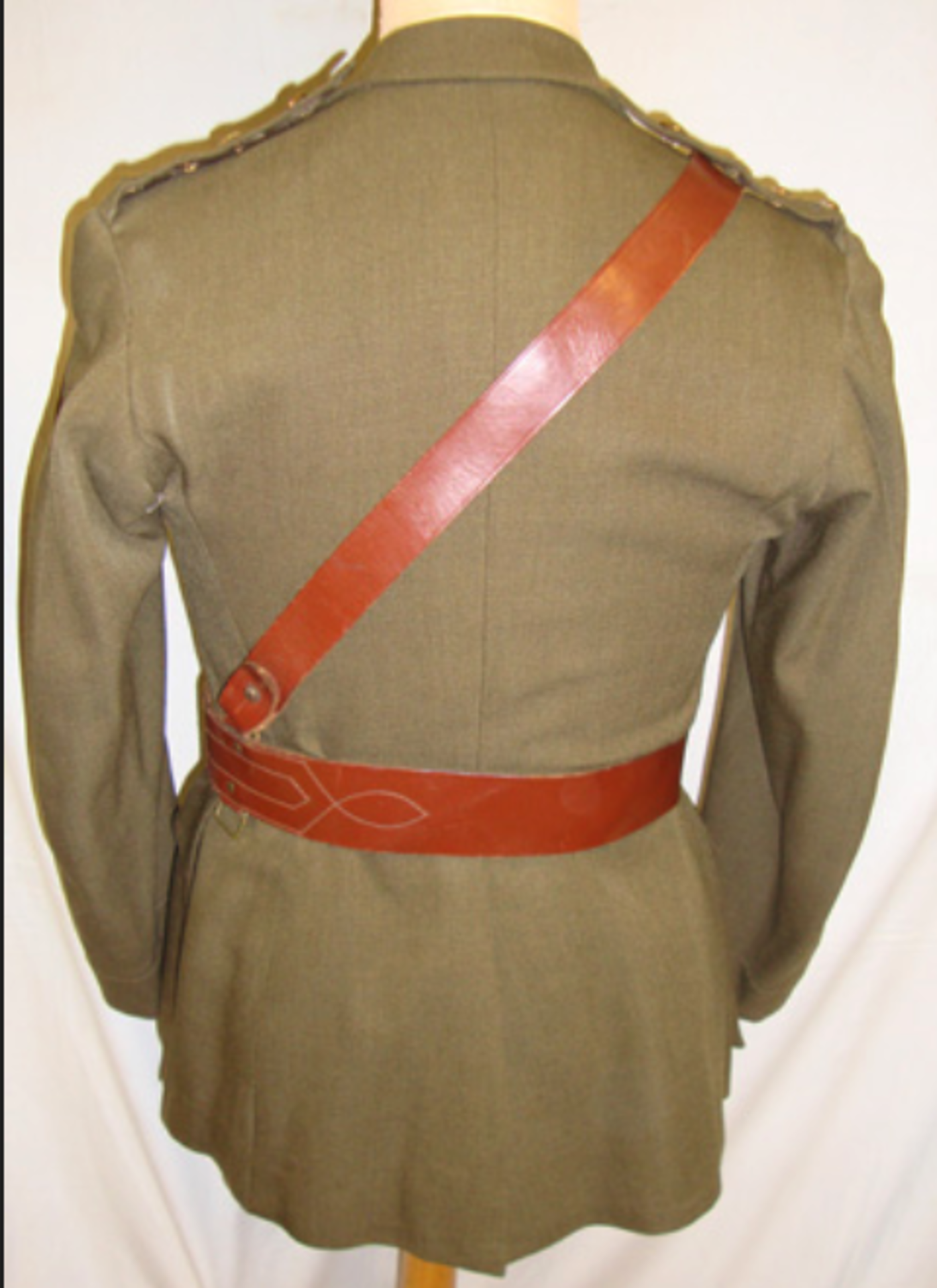 WW2 Attributed Ox & Bucks Officers SD Jacket & Belt - Image 3 of 3