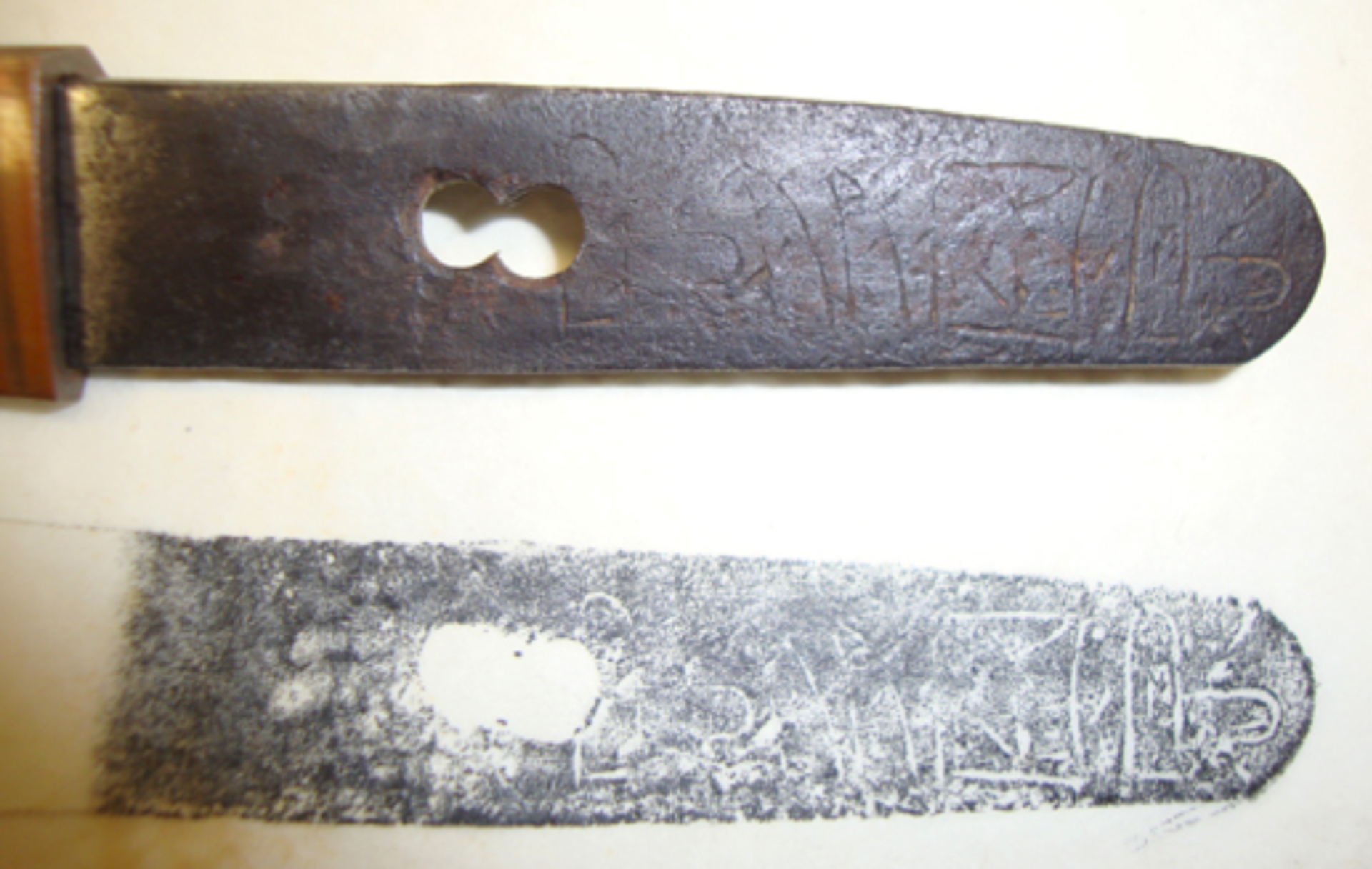 Superb, Original, C1475 Muromachi Period Japanese Tanto With Hand Forged Blade, Tang Signed - Image 2 of 3