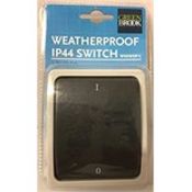 10 X Greenbrook Weatherproof Outdoor/Indoor IP44 Switch - Double Pole - 10 AMP-WNSWDP-C