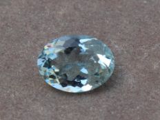 NO RESERVE: 1.87 Ct IGI Certified Aquamarine