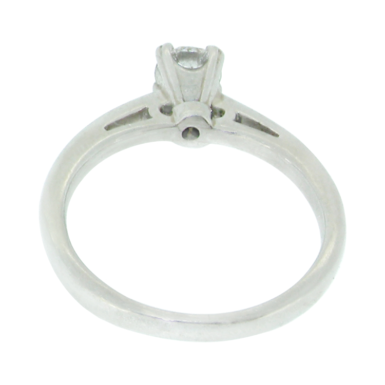 A Platinum Solitaire Diamond Ring, 0.30ct - Image 2 of 4