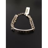 Silver & Diamond set bracelet