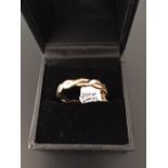 Gold wedding ring