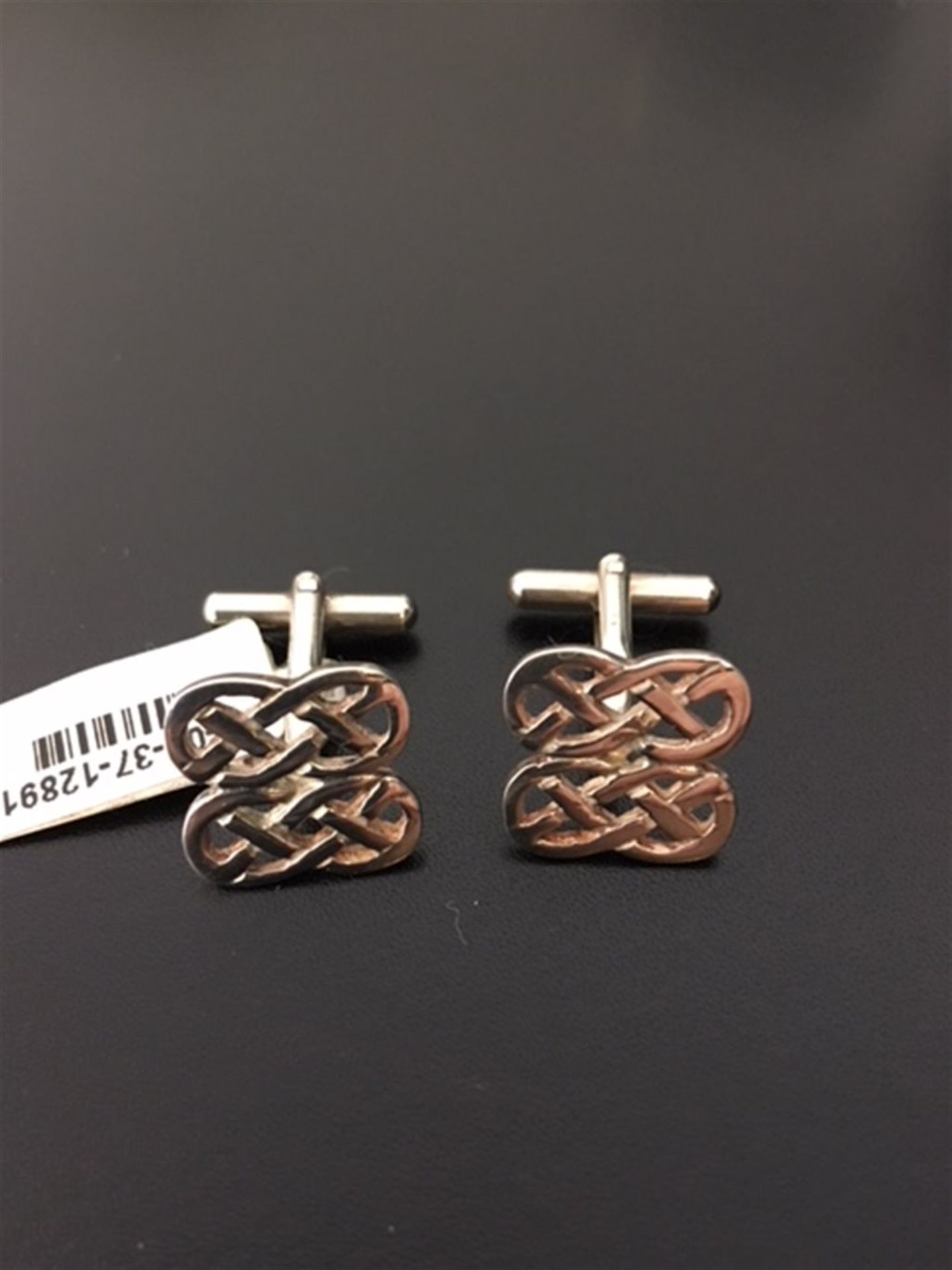 Silver Cufflinks - Image 2 of 2