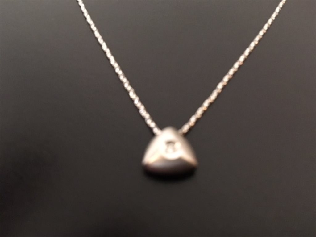 18ct white gold necklace - Image 2 of 2