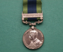 Indian General Service Medal clasp Wazaristan 1921-24 named 7815353 Pte P Donegan R Tank Corps