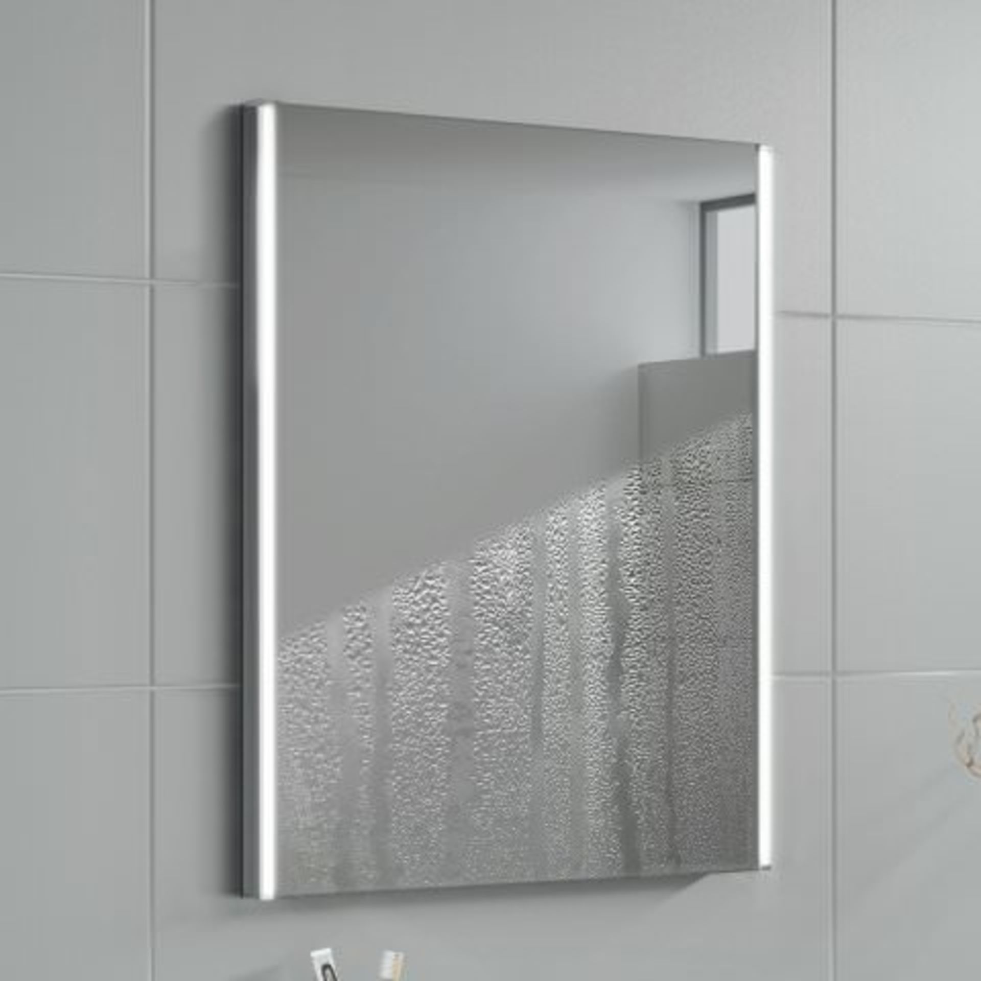 (J14) 450x600mm Lunar Illuminated LED Mirror RRP £324.99 Our Lunar range of mirrors comprises of - Image 3 of 4