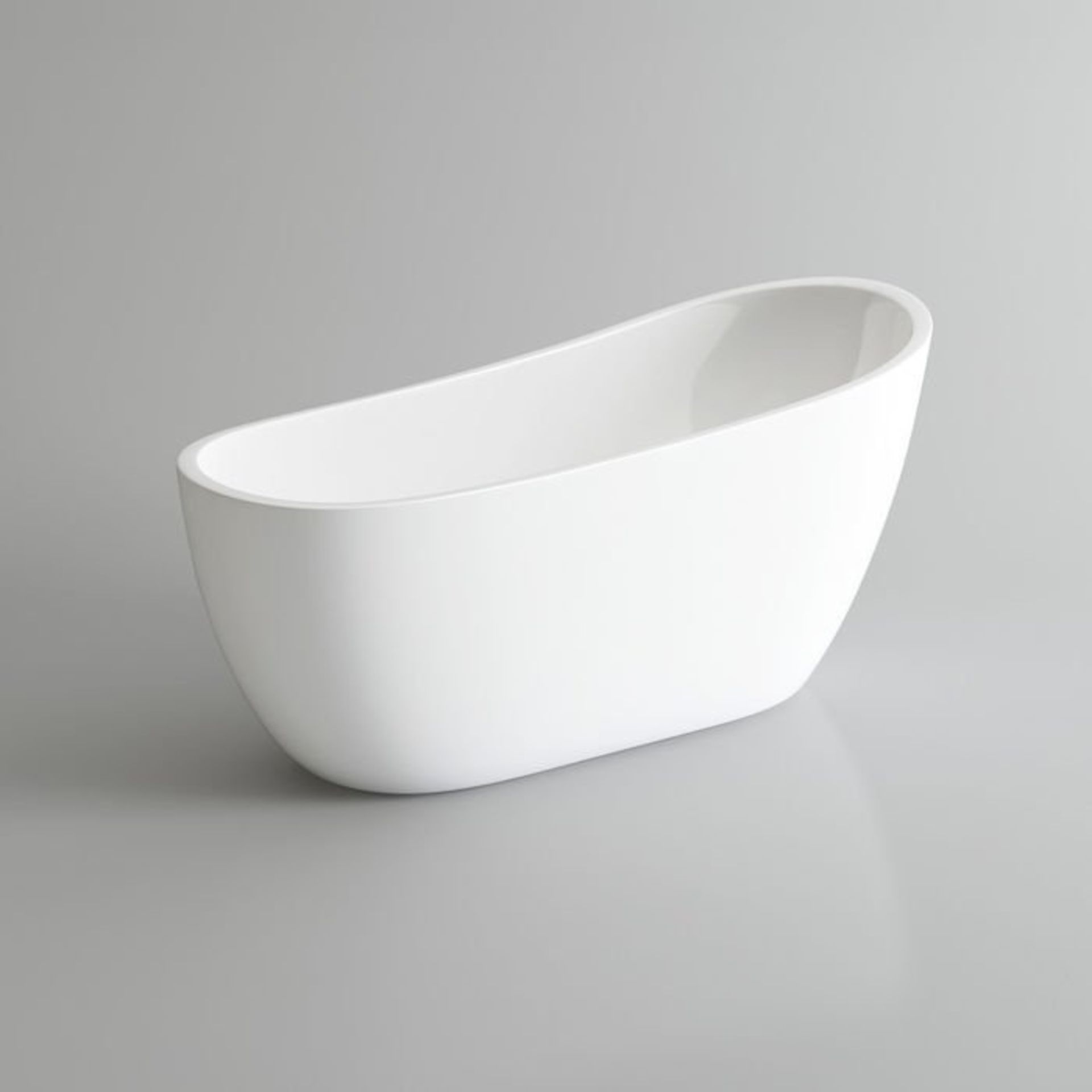 (L31) 1520mmx720mm Willow Freestanding Bath. Showcasing contemporary clean lines for a centre - Image 3 of 3