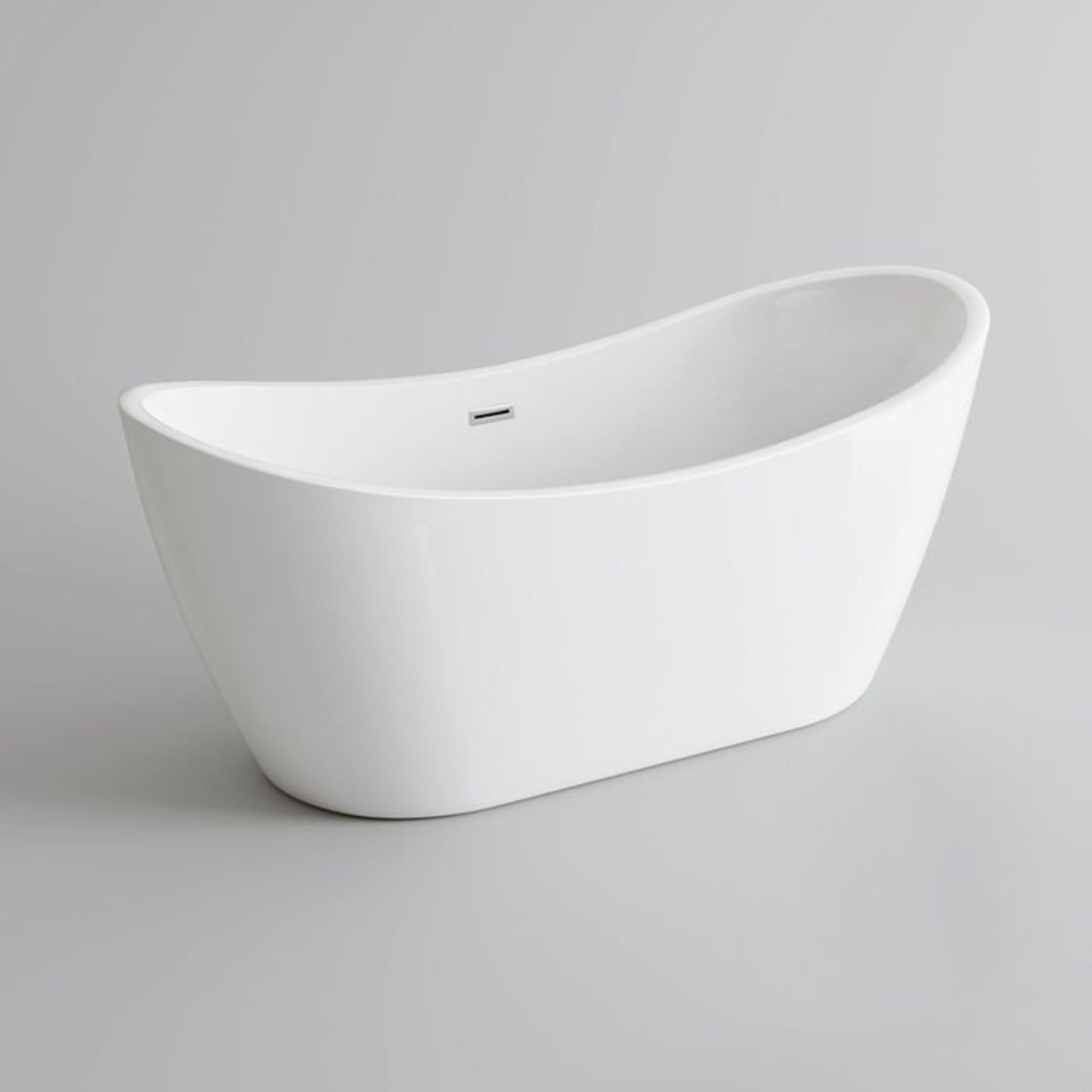 (L15)1700mmx710mm Caitlyn Freestanding Bath. RRP £1,124.99. Visually simplistic to suit any bathroom - Image 2 of 2