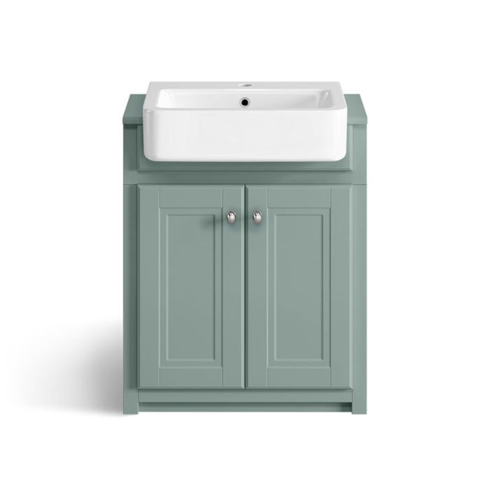 (E20) 667mm Cambridge Floorstanding Vanity Unit - Marine Mist. RRP £699.99. comes complete with - Image 5 of 5