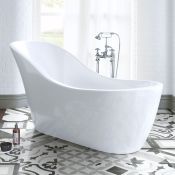 (E13) 1730x725mm Evelyn Freestanding Bath - Large. We love this because it is the perfect space to