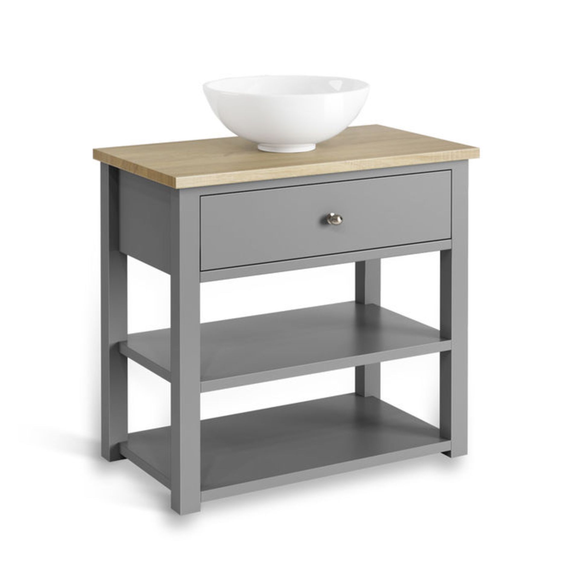 (E2) Sutton Countertop Vanity Unit & Puro Basin. RRP £1,199. Gorgeous storage solution with - Image 4 of 4