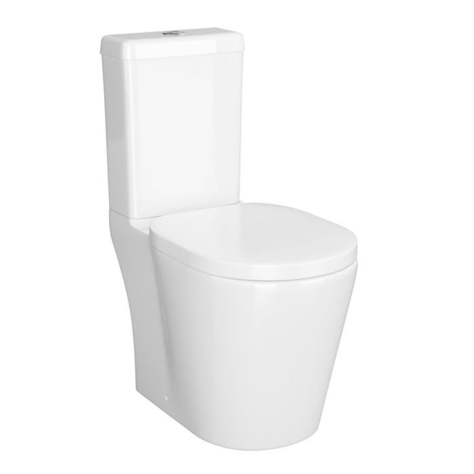 (E17) Albi Close Coupled Toilet & Cistern inc Soft Close Seat. RRP £349.99. This innovative toilet - Image 3 of 4