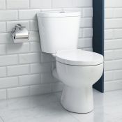 (E15) Crosby Close Coupled Toilet. Inc Soft Close Seat. We love this because it is simply great