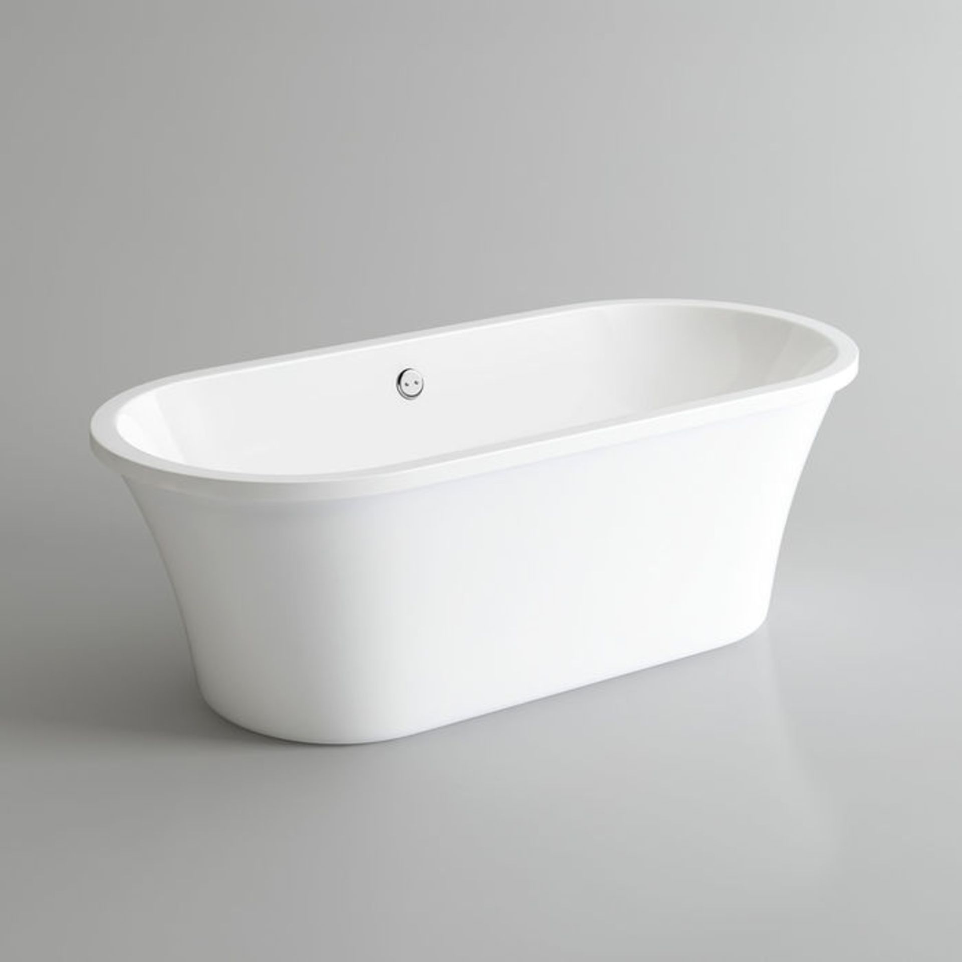 (E12) 1700 x 800mm Kate Freestanding Bath - Large. We love this because it makes the 'hotel look' - Image 3 of 4