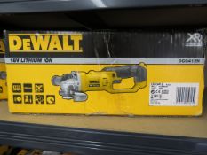 (D9) DEWALT DCG412N 18V LI-ION XR 5" ANGLE GRINDER. LIKE NEW CONDITION.