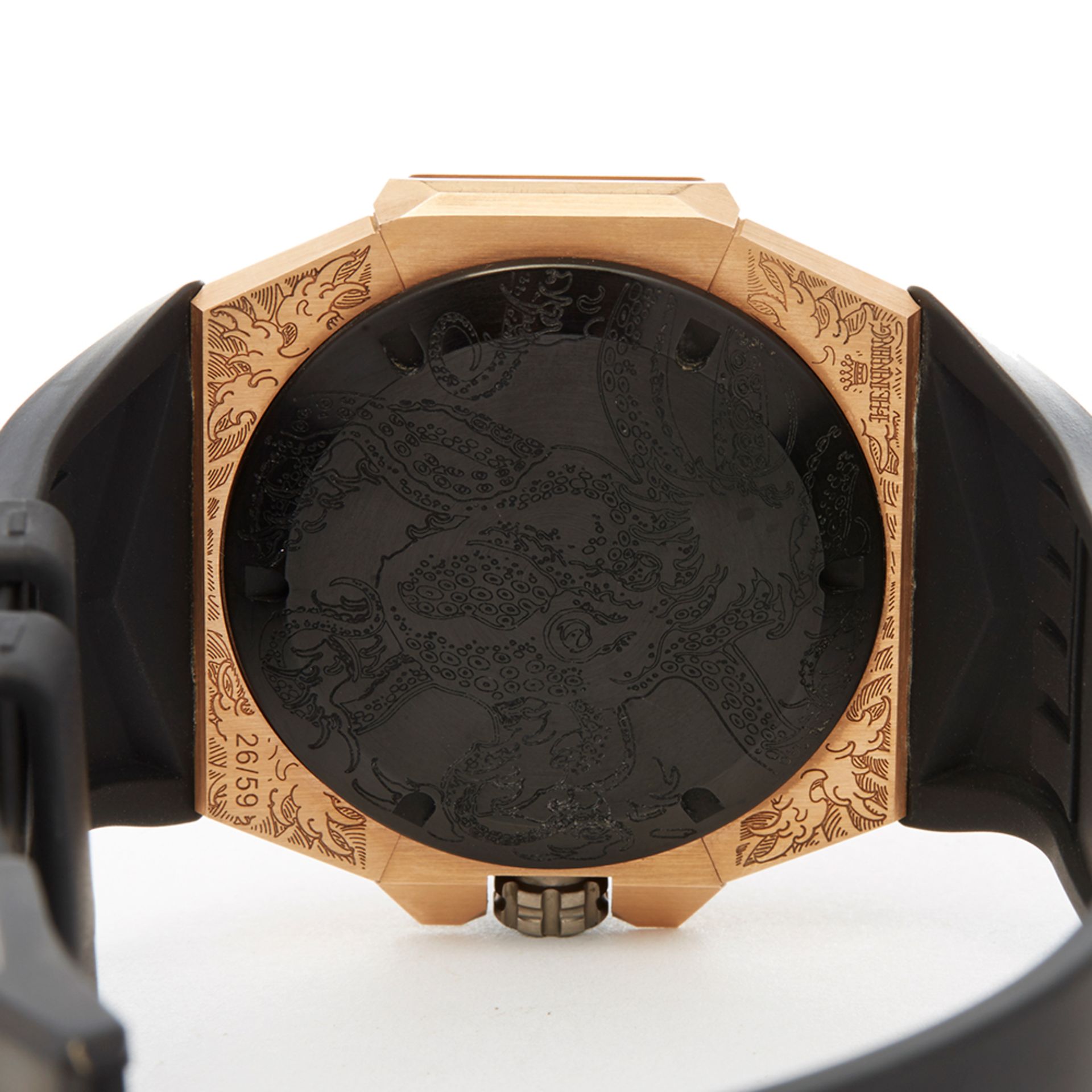 Linde Werdelin Oktopus Moon Tattoo 44mm 18k Rose Gold - OKT.11.MGTT.1 - Image 7 of 8