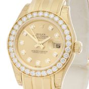 Rolex Pearlmaster 29mm 18k Yellow Gold - 80298