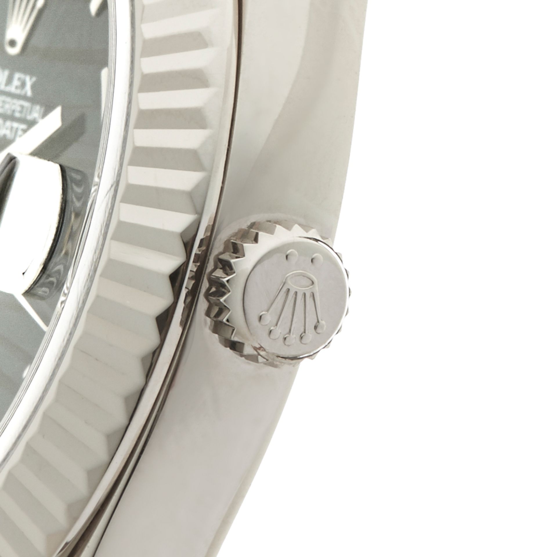 Rolex Day-Date II 41mm 18k White Gold - 218239 - Image 4 of 9