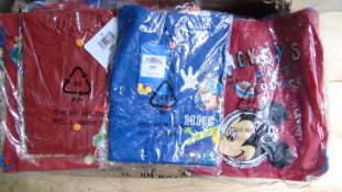 No Reserve: Approx 50x Disney Rain Coats Inc Mickey Mouse, Phineaus and Ferb, Buzz Light Year Etc