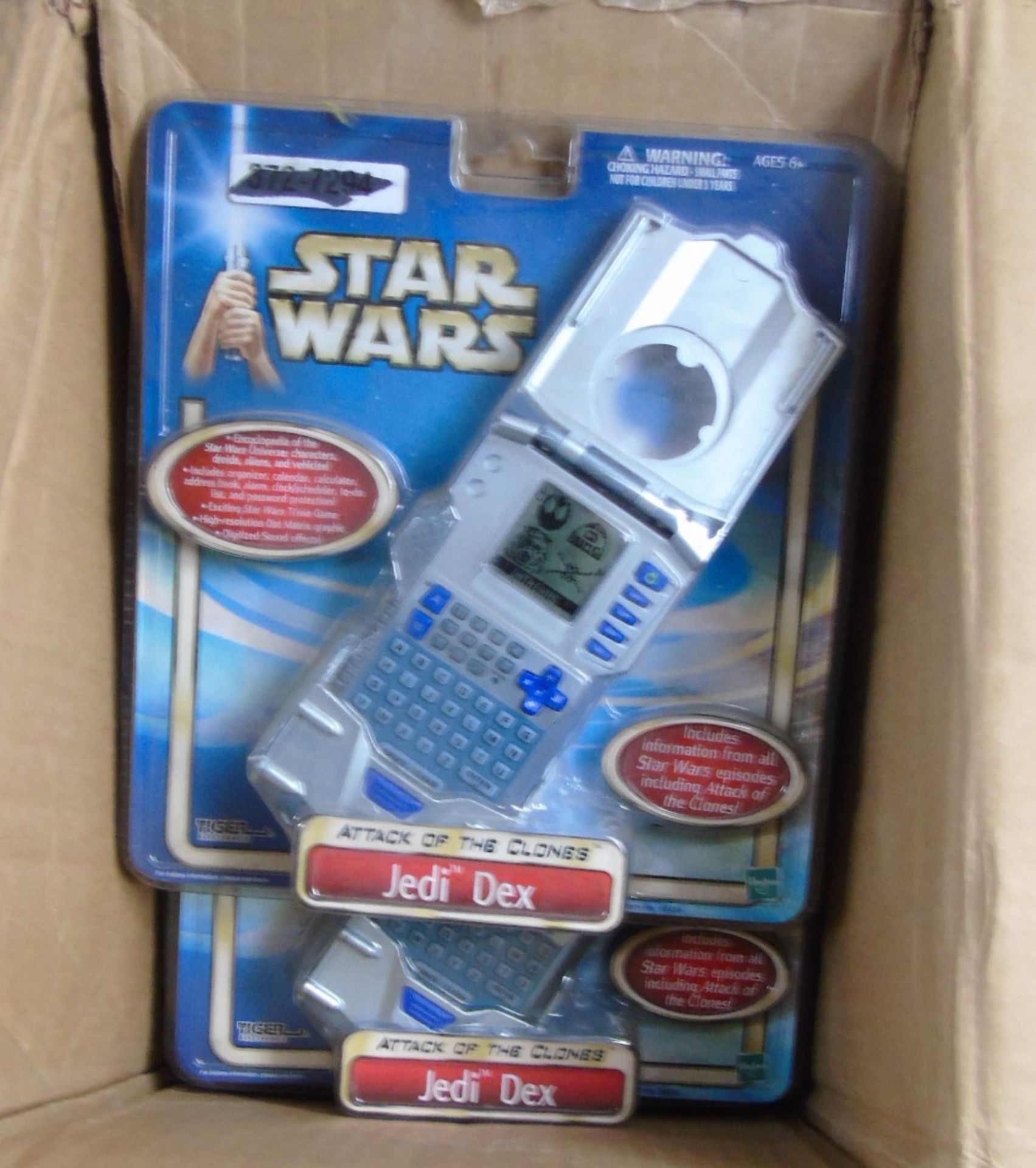 No Reserve: 14x Star Wars Jedi Dex hand held Games