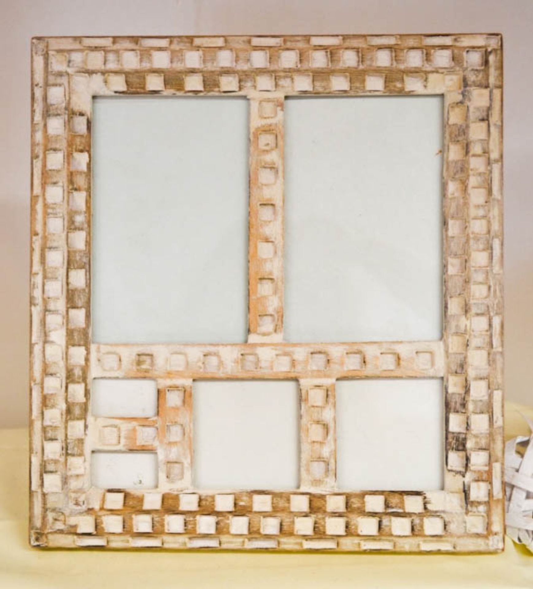 Pallet multi picture photo frames