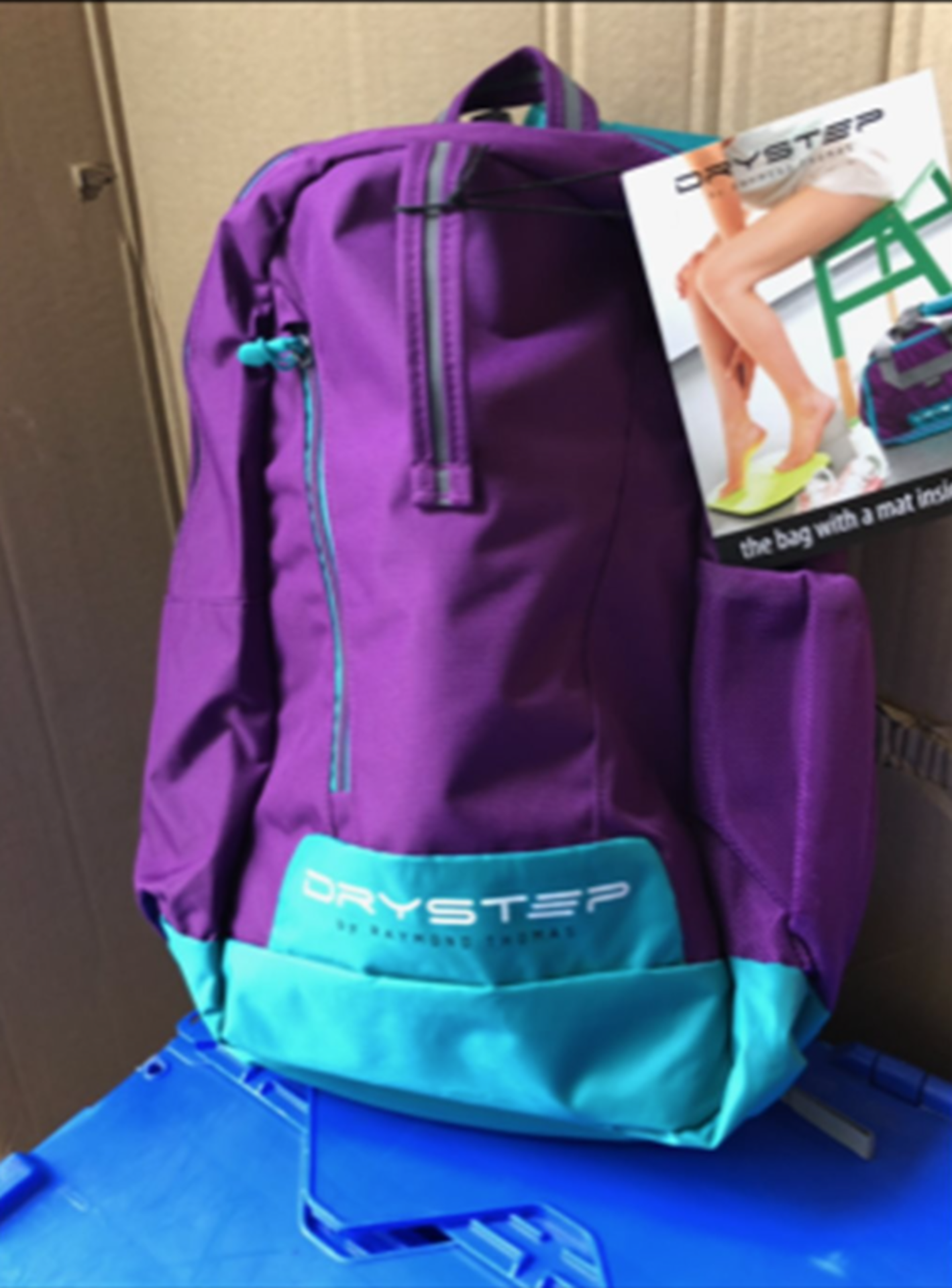 Pallet of 50 purple backpacks