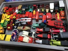A Large Quantity Of Diecast Vehicles Approx, 100+