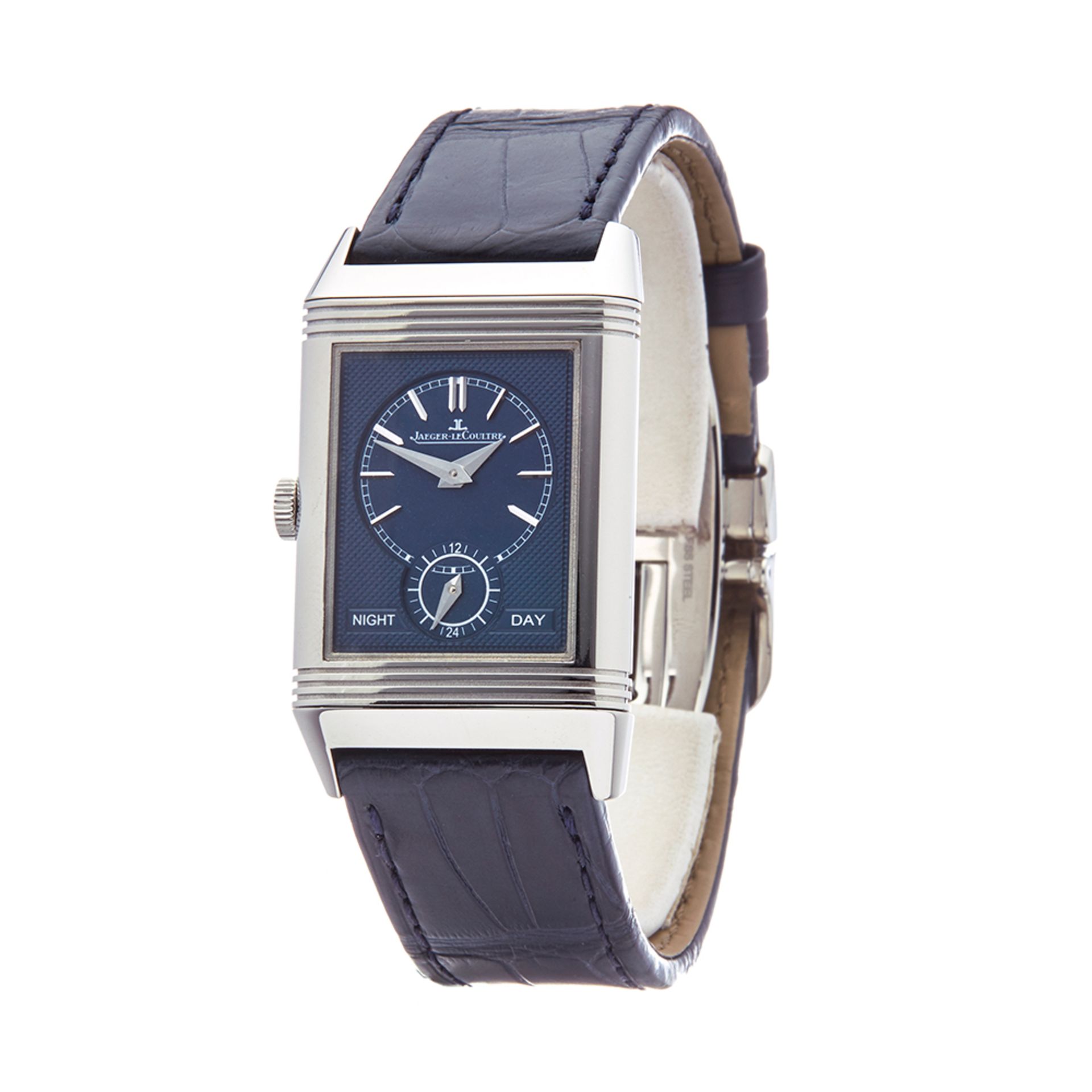 Jaeger-LeCoultre Reverso Tribute Duo Day Night Stainless Steel - Q3908420 - Image 4 of 9