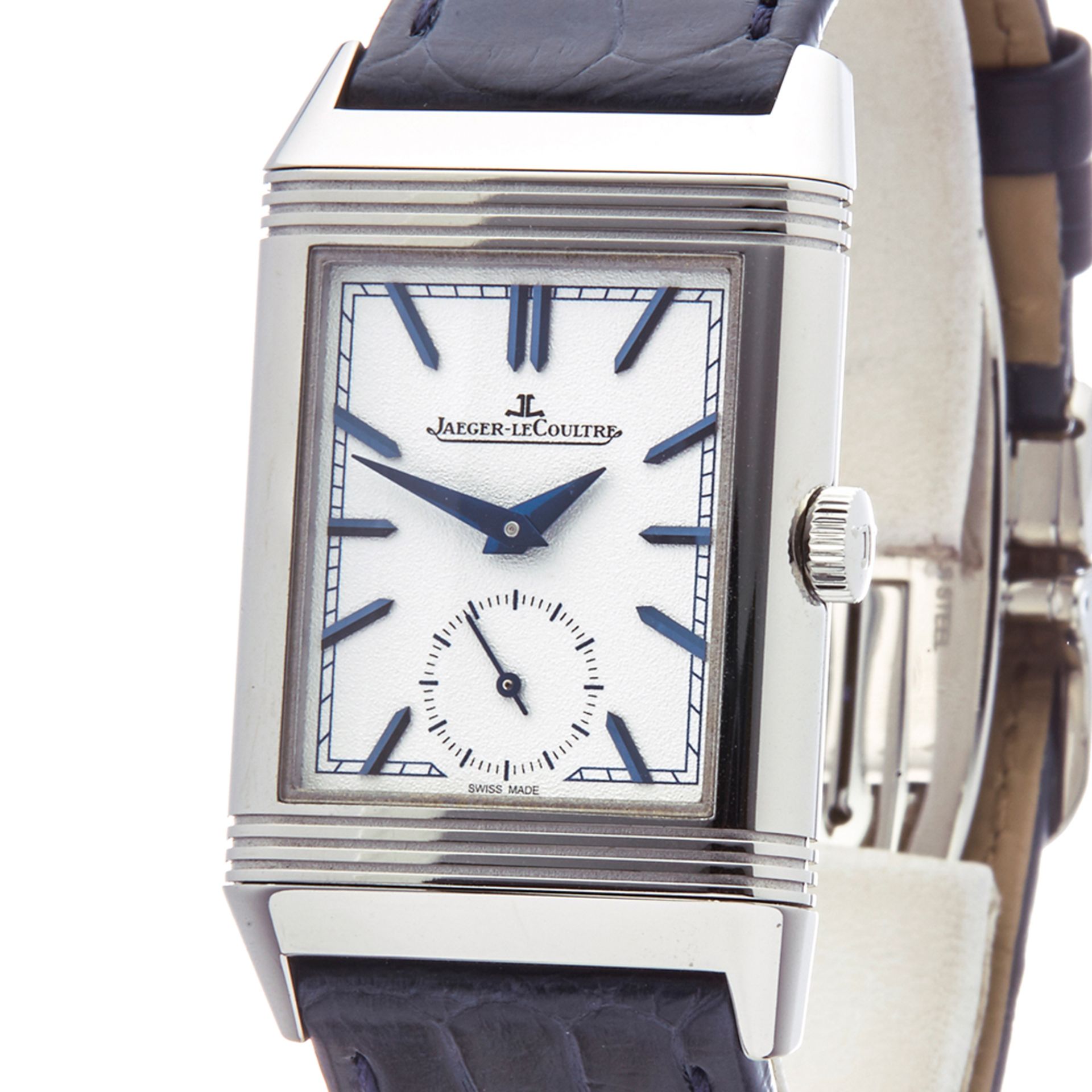 Jaeger-LeCoultre Reverso Tribute Duo Day Night Stainless Steel - Q3908420 - Image 3 of 9