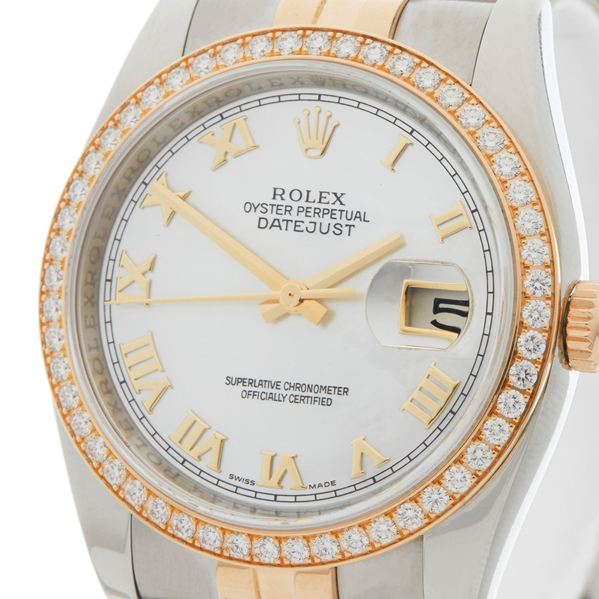 Rolex Datejust 36mm Stainless Steel & 18k Yellow Gold - 116243 - Image 3 of 9