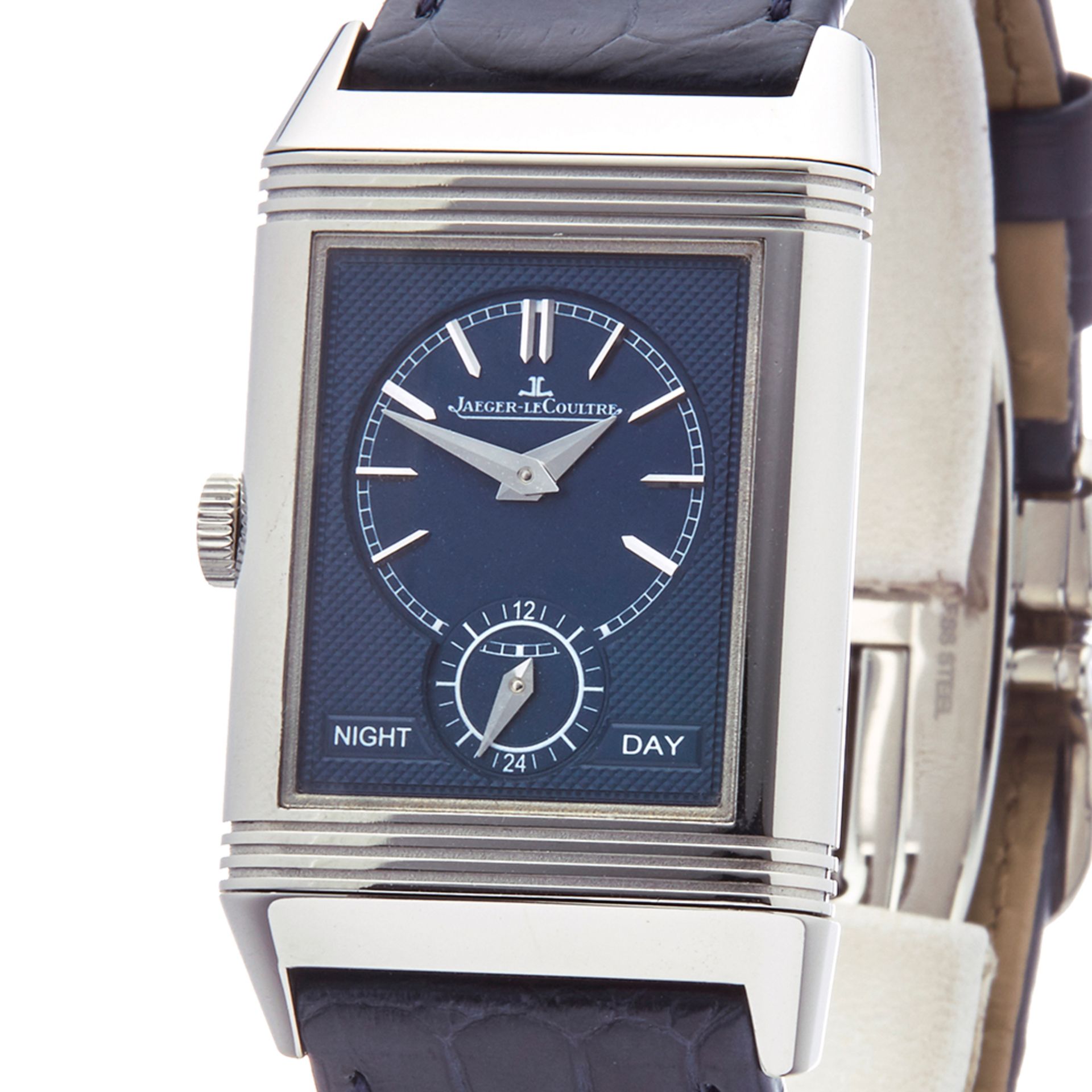 Jaeger-LeCoultre Reverso Tribute Duo Day Night Stainless Steel - Q3908420 - Image 5 of 9