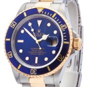 Submariner 40mm Stainless Steel & 18K Yellow Gold - 16613