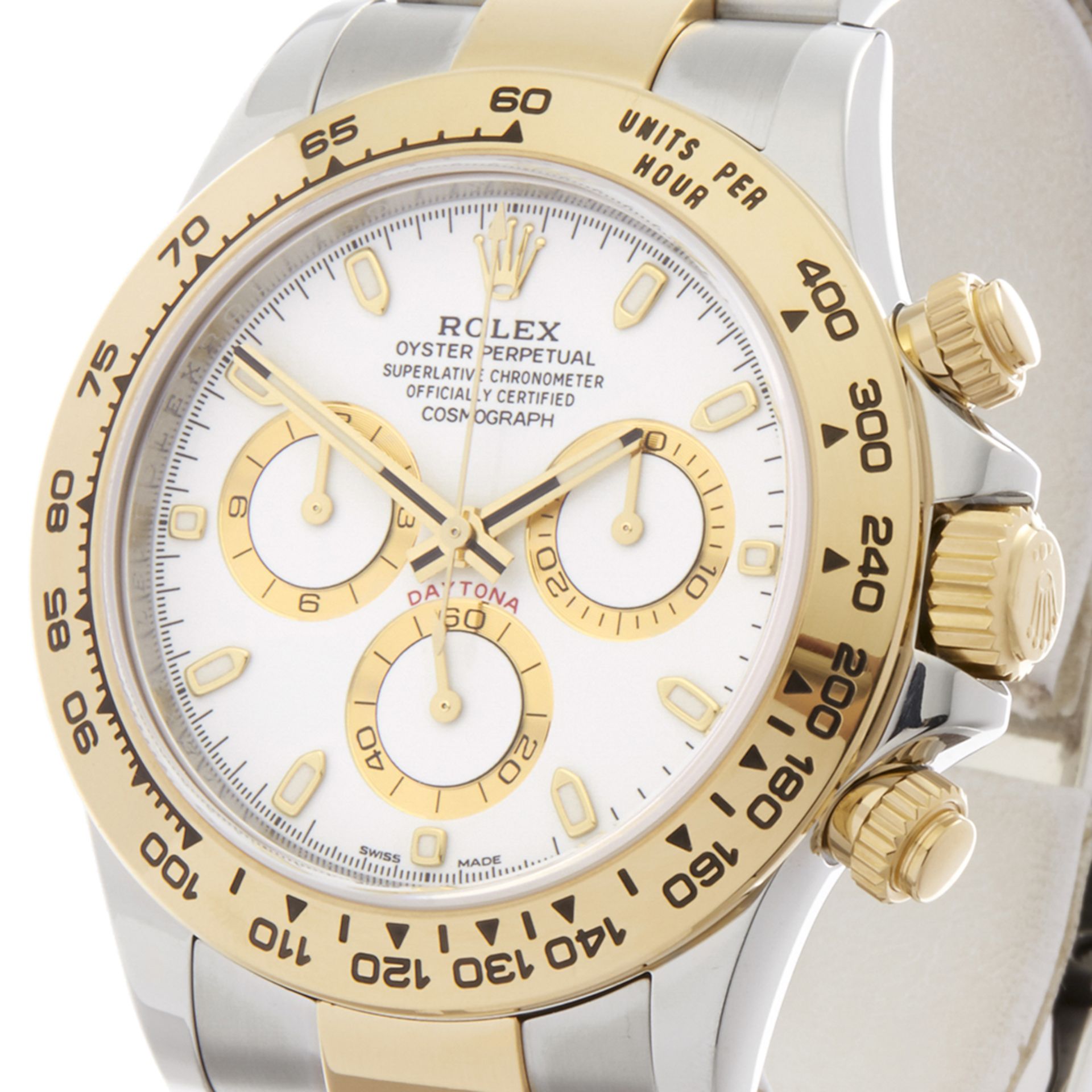 Daytona Stainless Steel & 18K Yellow Gold - 116503