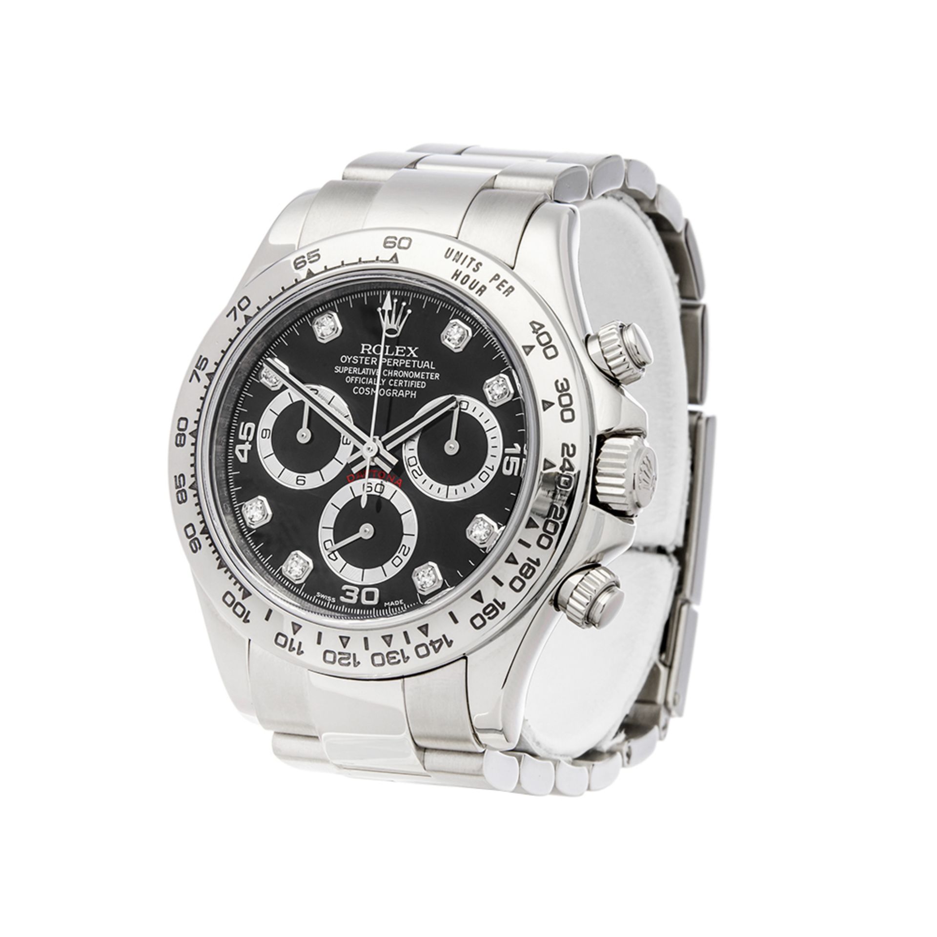 Daytona Chronograph 40mm 18K White Gold - 116509 - Image 3 of 7