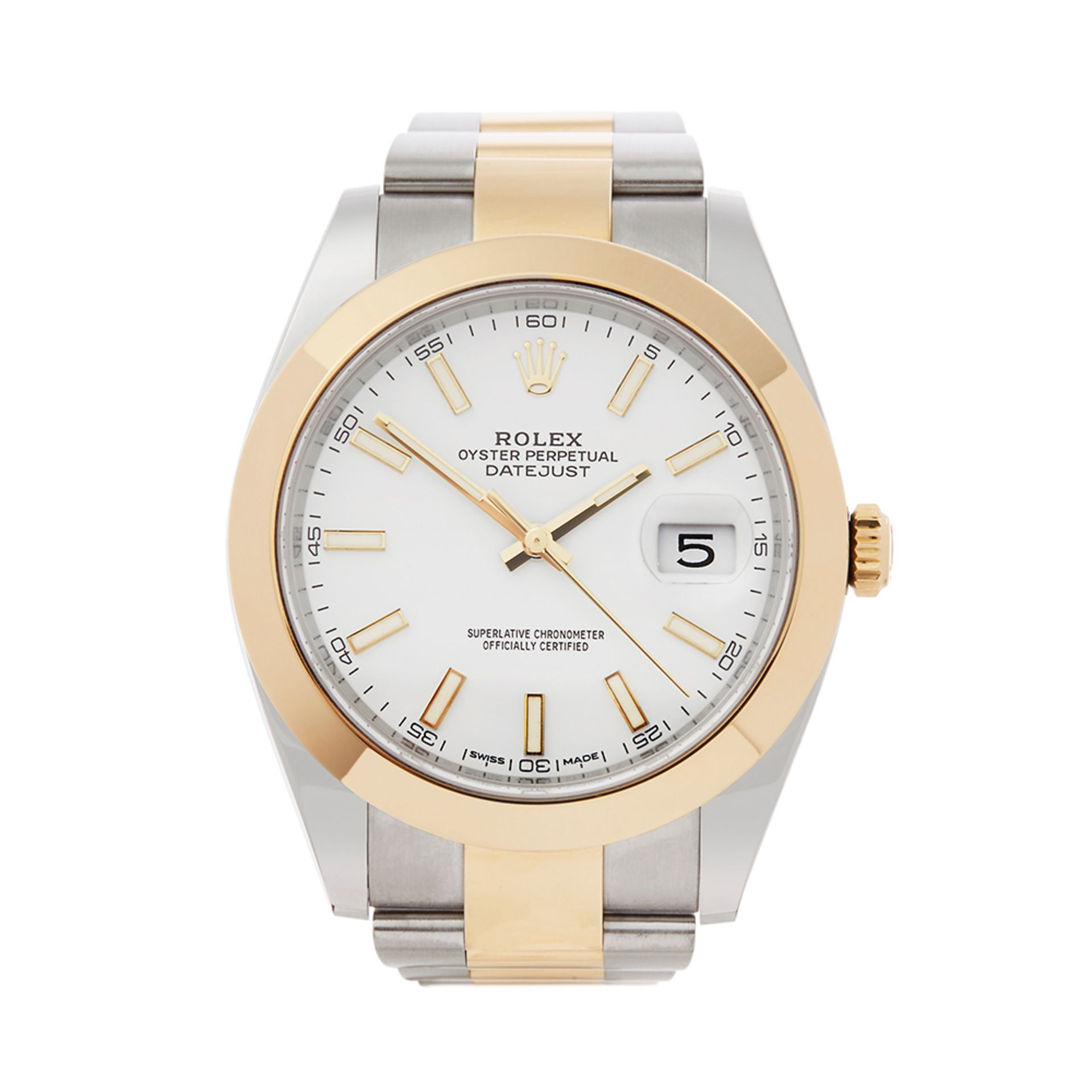 Datejust II 40mm Stainless Steel & 18K Yellow Gold - 126303 - Image 2 of 8