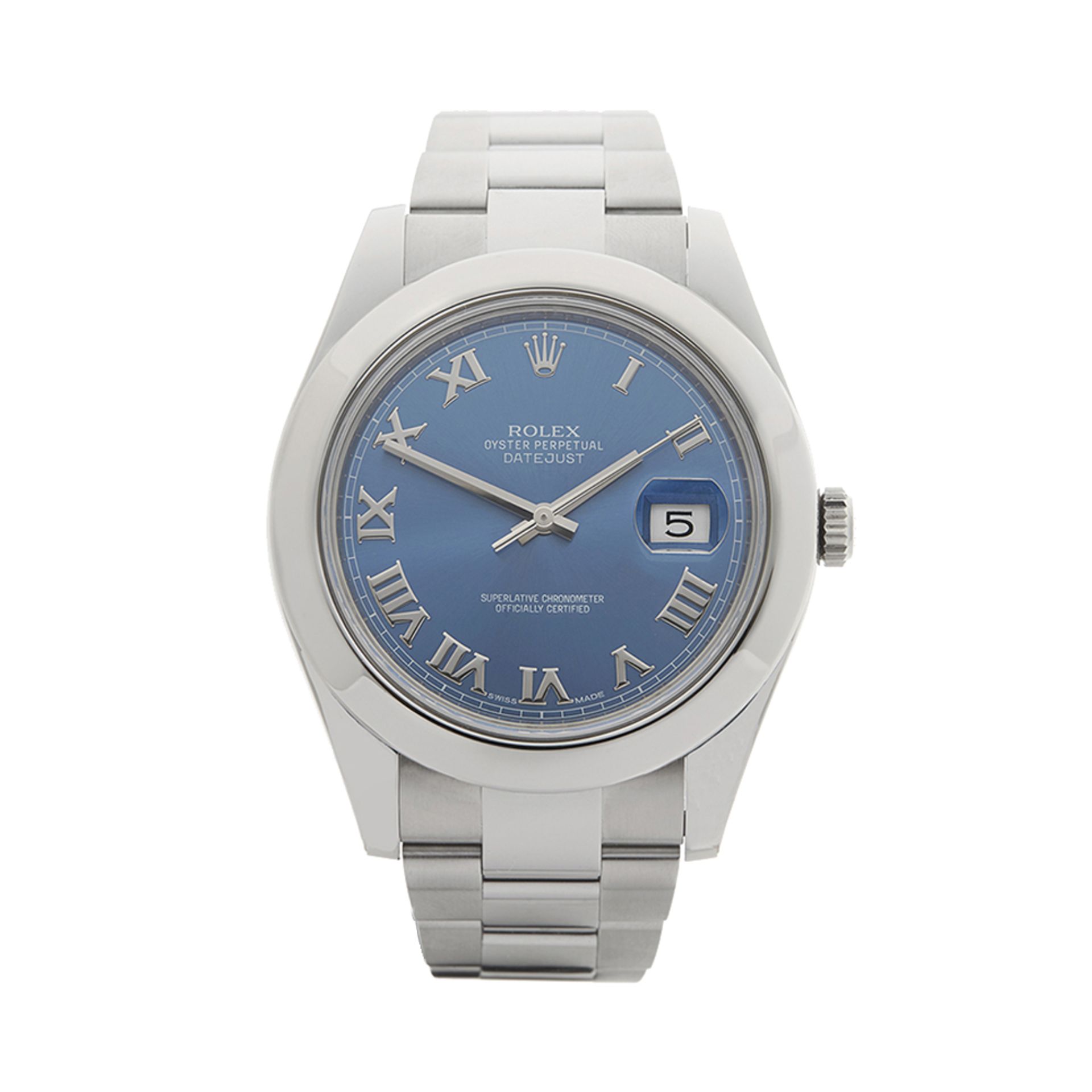 Datejust II 41mm Stainless Steel - 116300 - Image 2 of 9
