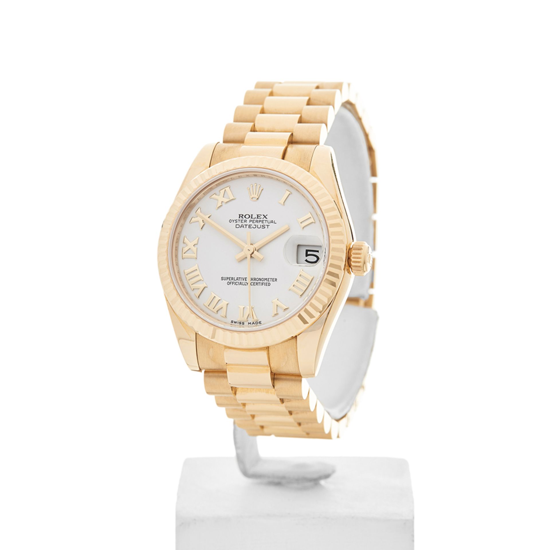 Datejust 31mm 18K Yellow Gold - 178278 - Image 3 of 9