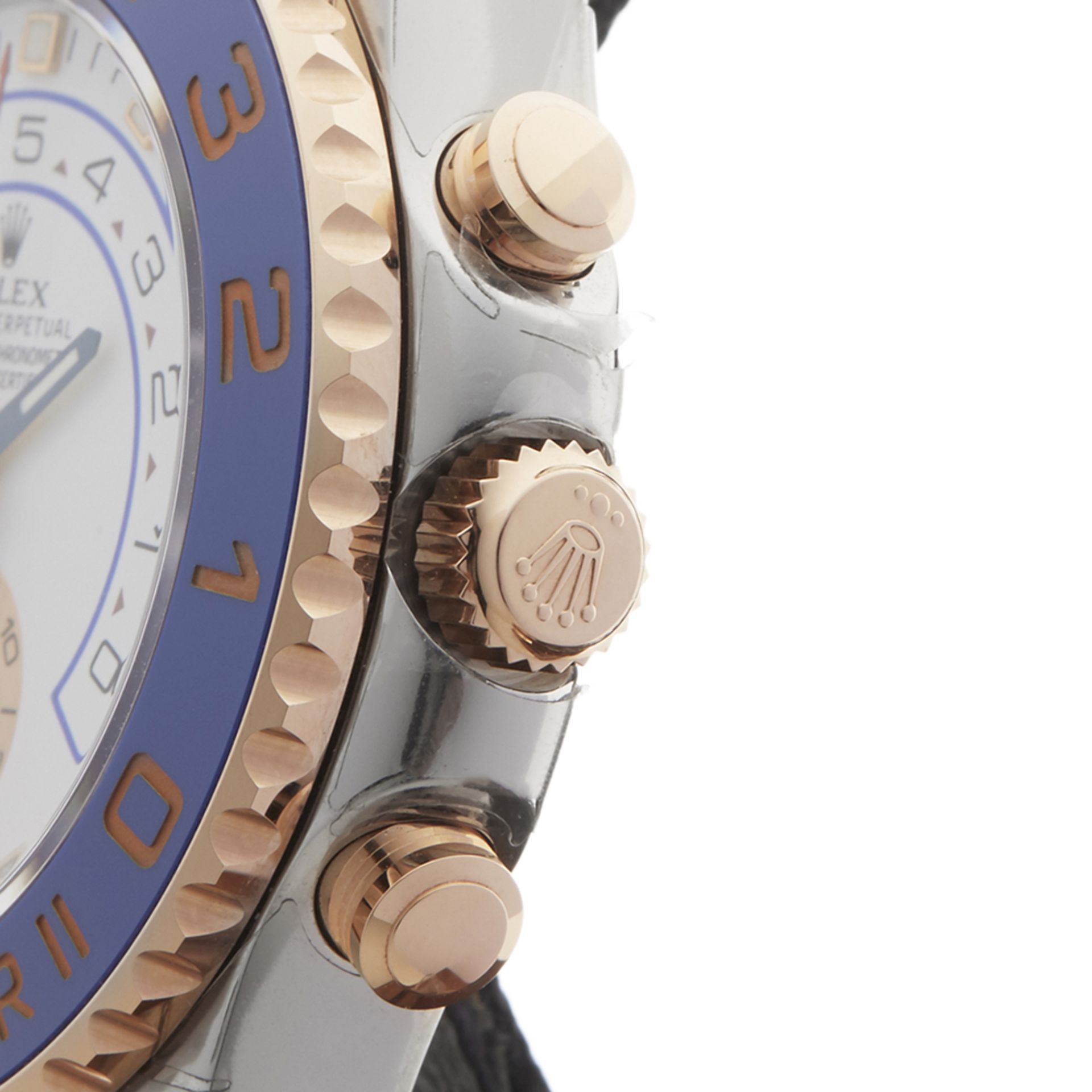 Yacht-Master II 44mm Stainless Steel & 18K Rose Gold - 116681 - Image 4 of 9