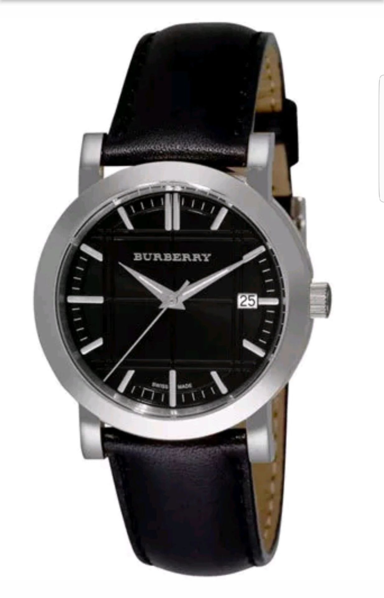BRAND NEW GENTS BURBERRY WATCH BU1354, COMPLETE WITH ORIGINAL BOX AND MANUAL