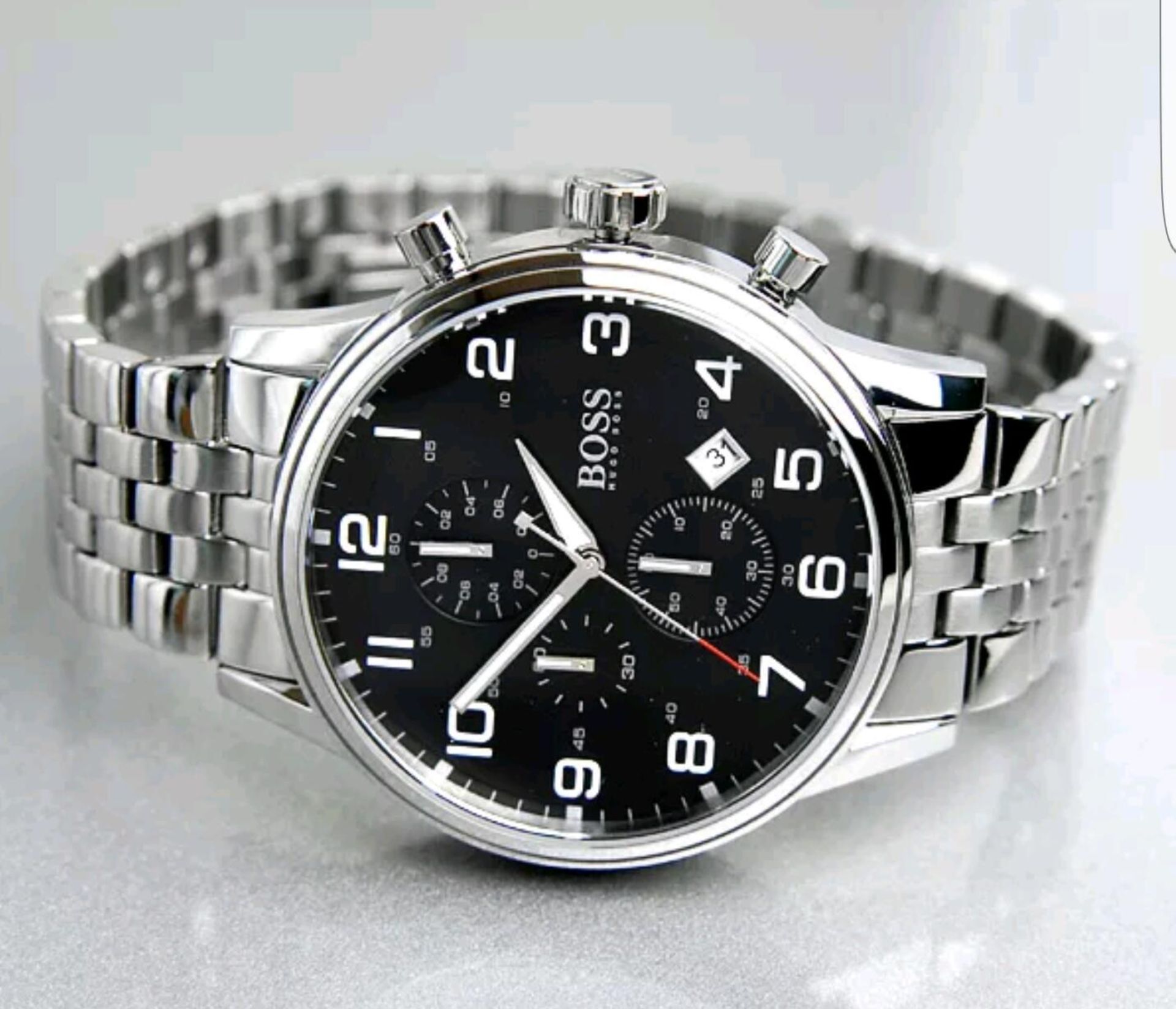 BRAND NEW HUGO BOSS 1512446, COMPLETE WITH ORIGINAL BOX AND MANUAL - Image 2 of 2