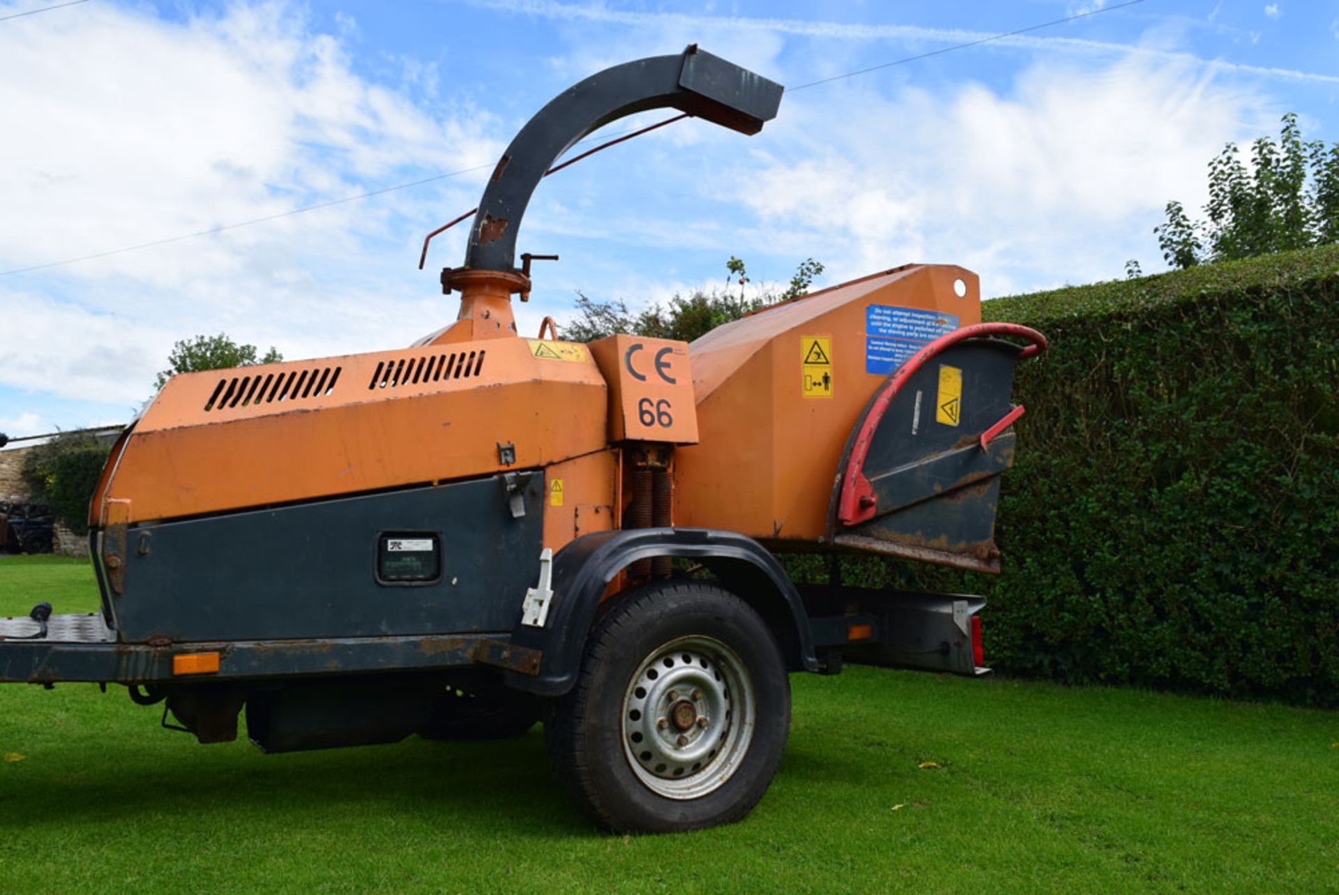 2007 Jensen A540DI Towable Chipper