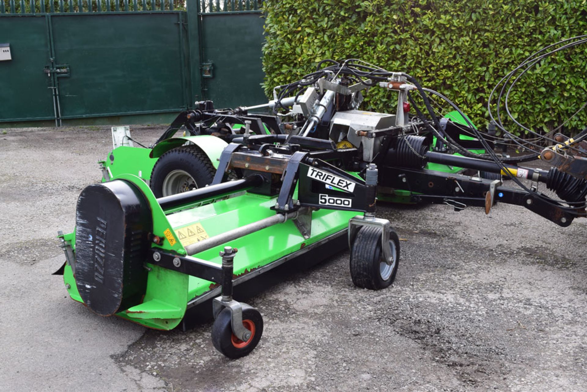 2014 Ryetec Triflex 5000 Trailed Flail Gang Mower 5 Meter Cut - Image 4 of 6