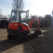 2009 KX71-3 Kubota Mini Digger, 3738 Hours From New