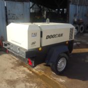 2012 Doosan 741 Compressor, Only 597 Hours From New