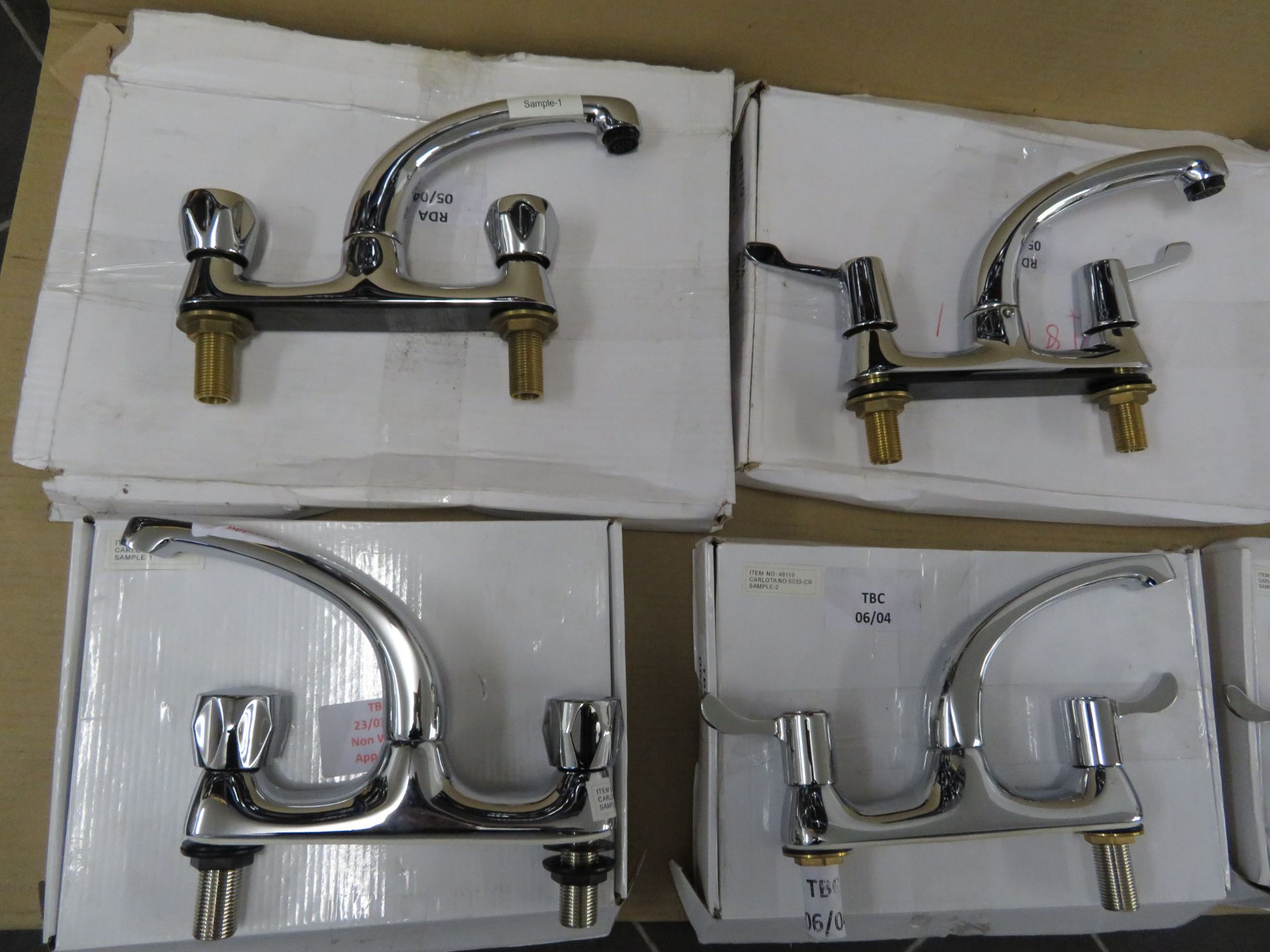 (T9) 6 X Various Brand New Swan Bath Mixer Taps. Total Lot Rrp £584. Uk Delivery Available. We Can - Image 3 of 3