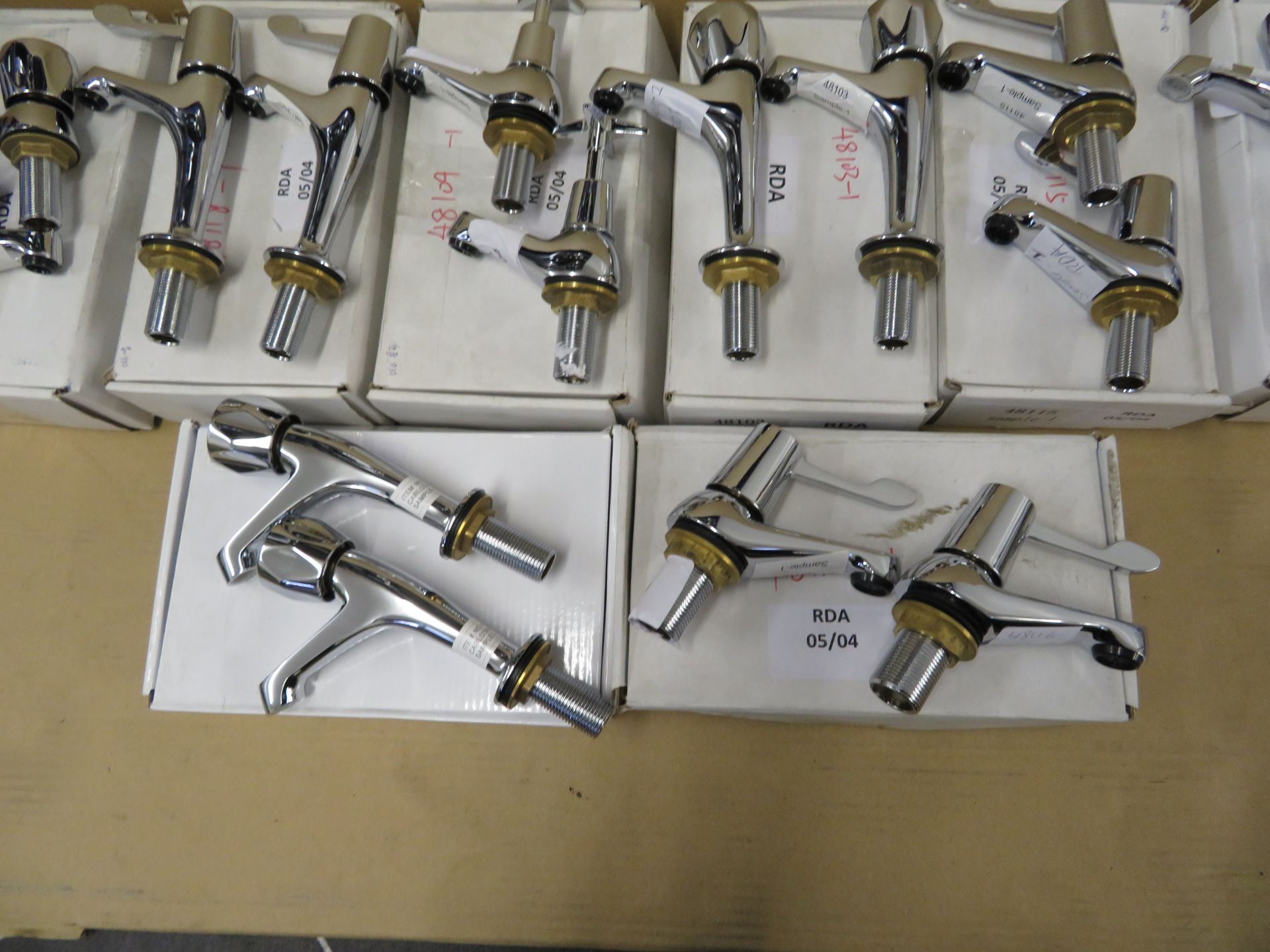 (T2) 8 X Various Sets Of Brand New Chrome Plated Bathroom/Kitchen Mixer Tap Sets. Total Approx. - Image 4 of 4