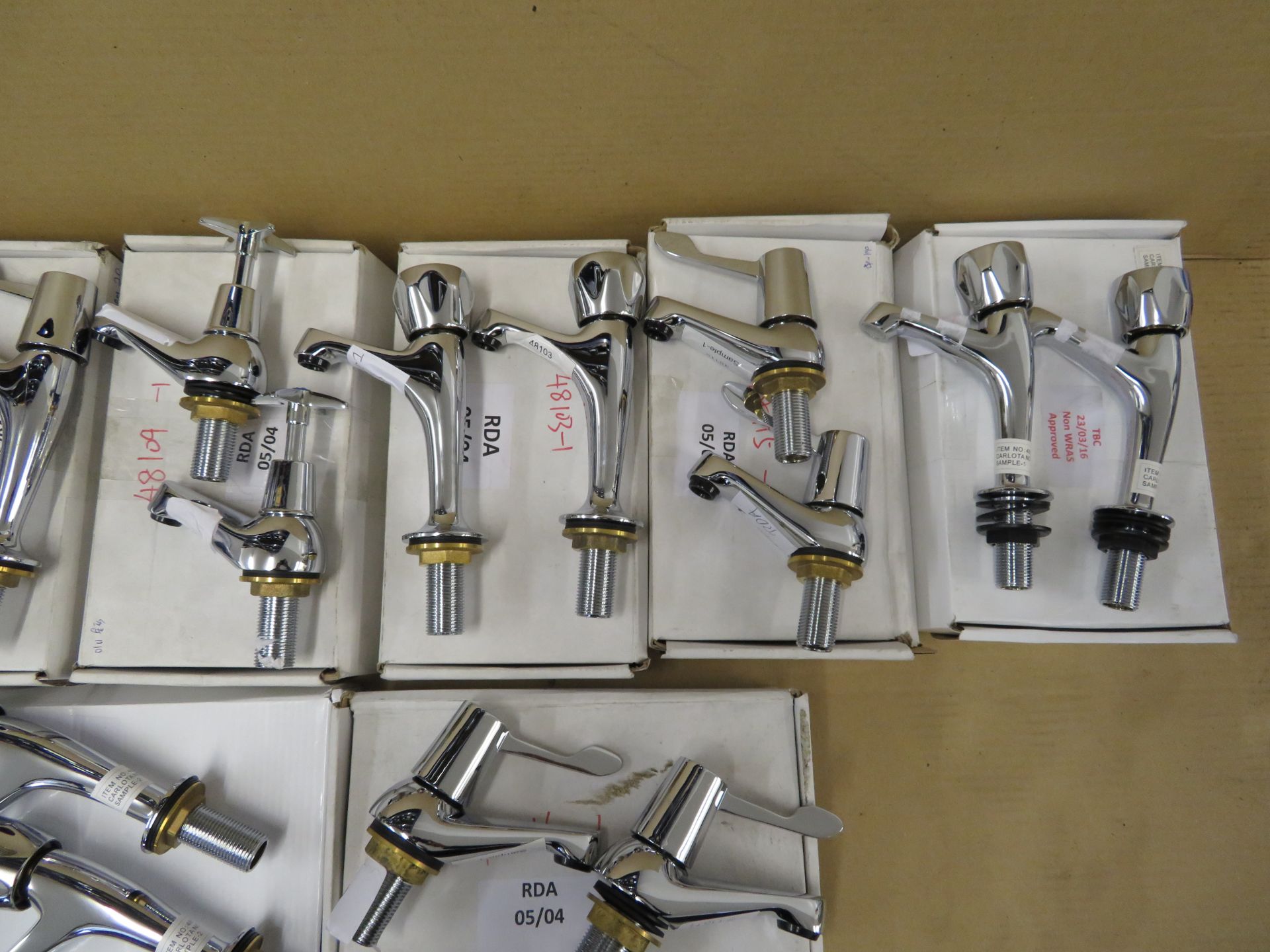 (T2) 8 X Various Sets Of Brand New Chrome Plated Bathroom/Kitchen Mixer Tap Sets. Total Approx. - Image 3 of 4