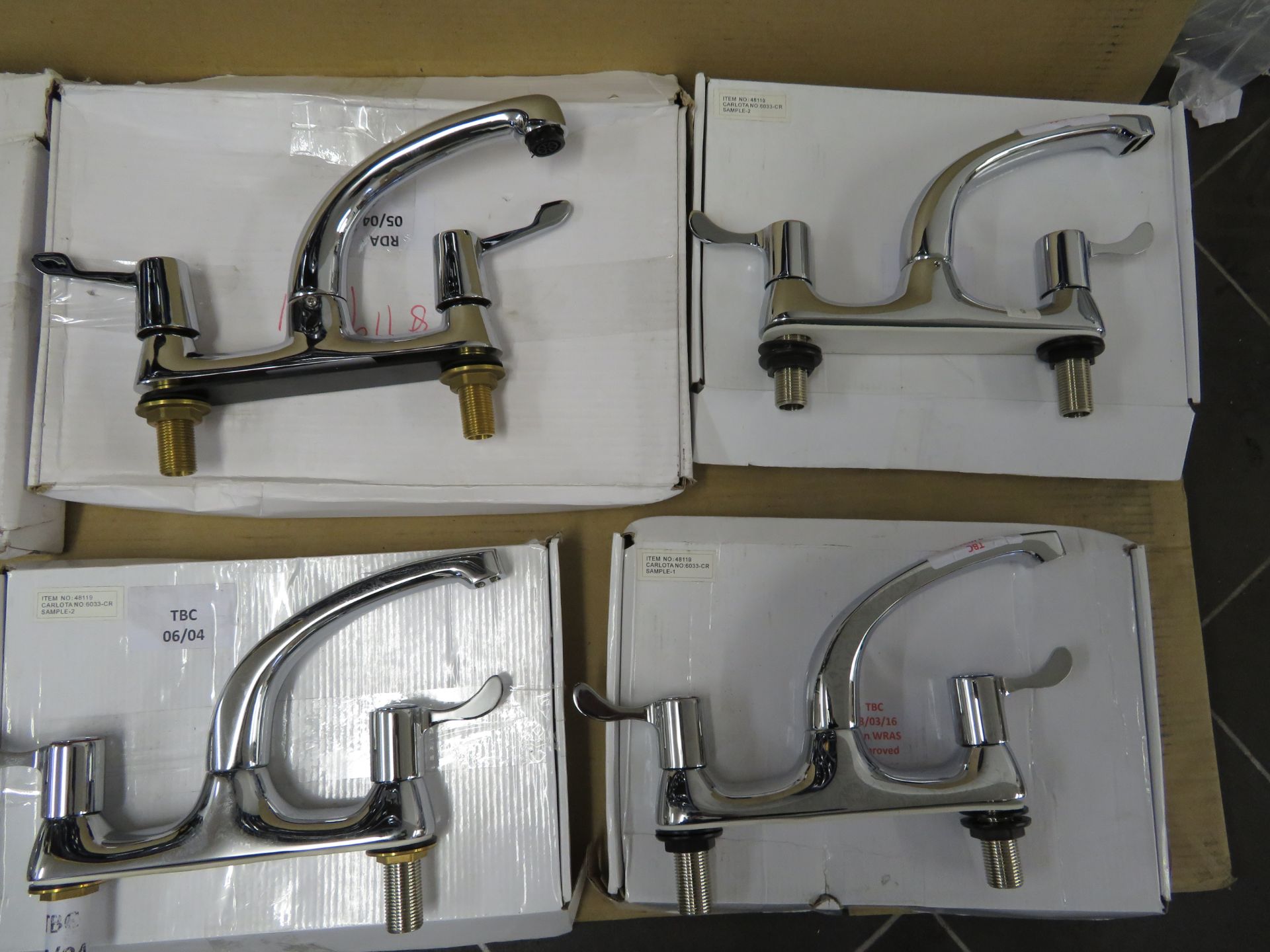 (T9) 6 X Various Brand New Swan Bath Mixer Taps. Total Lot Rrp £584. Uk Delivery Available. We Can - Image 2 of 3